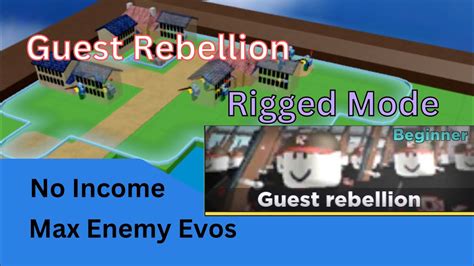 New Rigged Mode Rigged Guest Rebellion Noobs In Combat Youtube