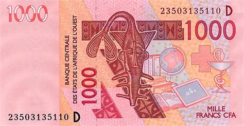 West African States Mali New Sigdate 2023 1000 Franc Note B121dw