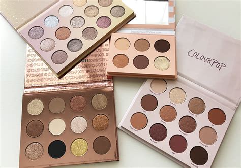 Favorite Colourpop Eyeshadow Palettes Beauty Point Of View