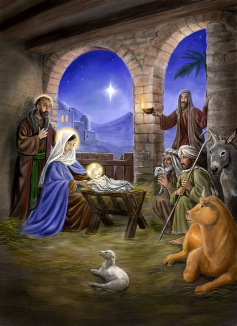 Jesus Nativity Christmas Wallpapers Top Free Jesus Nativity Christmas