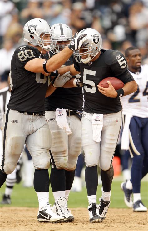 Oakland Raiders Quarterbacks: Jason Campbell, Bruce Gradkowski Pros Vs