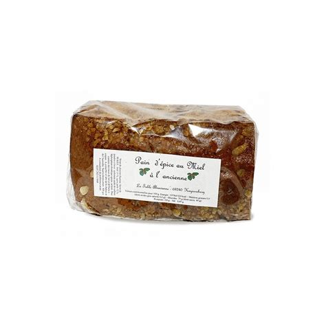 Pain dépices au miel à lancienne