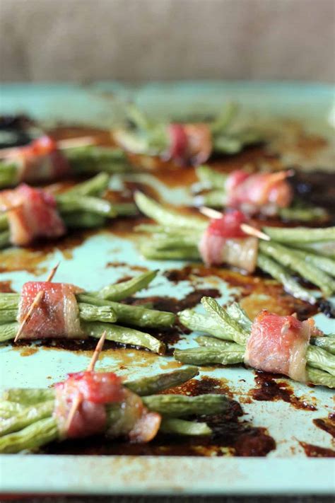 Place in 9 x 13 casserole. Glazed Green Bean Bundles - Blackberry Babe