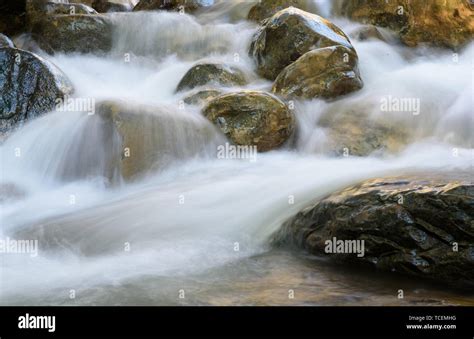 Fast Moving Water Over Rocks Hi Res Stock Photography And Images Alamy