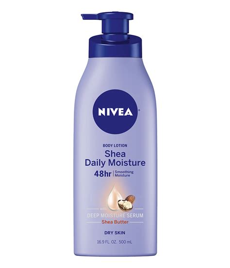 Shea Daily Moisture Body Lotion To Smooth Dry Skin Nivea® Smooth Dry