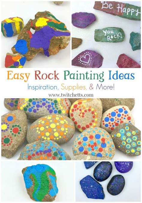 Stone Painting Ideas For Kidsand Adults Too Rock Painting Ideas
