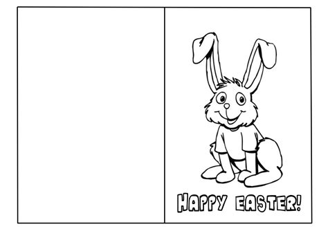 Free Printable Easter Cards To Color Templates Printable Download