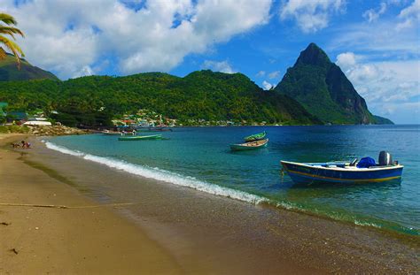 Video On The Beach In Soufriere St Lucia