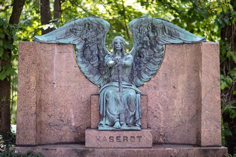 The Haserot Angel In Cleveland Ohio Lake View Cemetery Lion Sculpture