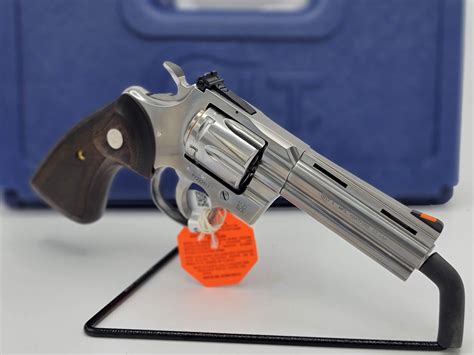 Colt Python 357 Magnum Revolver 425 Barrel 6 Rounds Walnut Target