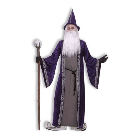 Wizard Adult Costumepurple Imagine Le Fun Montreal Canada