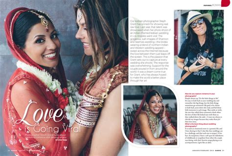 love is going viral featured in curve magazine lesbian wedding photographer lesbian