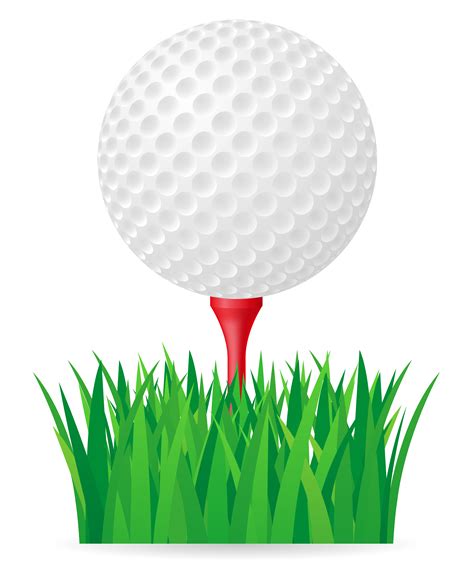 Golf Ball Vector Illustration 514647 Vector Art At Vecteezy