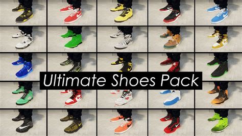 КАК УСТАНОВИТЬ ОДЕЖДУ В Gta 5 Ultimate Shoes Pack For Franklin Add
