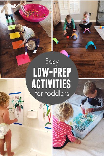 Quick Easy Activities For Toddlers Fun Activities For Toddlers