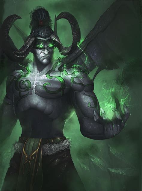 illidan stormrage warcraft heroes world of warcraft illidan stormrage