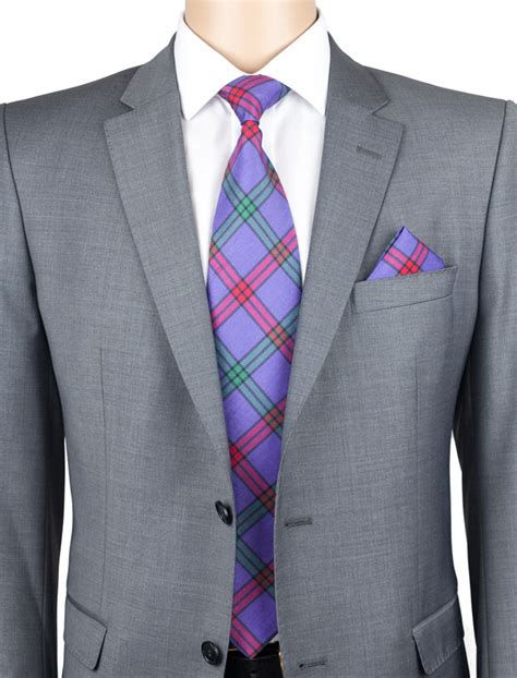 House Of Tartan Tie Necktie Premium Poly Silk Effect Montgomery
