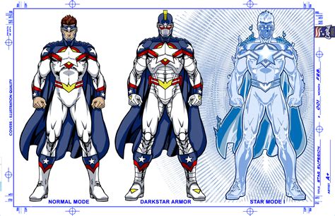 Star Superion 2 0 STYLE GUIDE PG 1 By CapitalComicsStudios Superhero