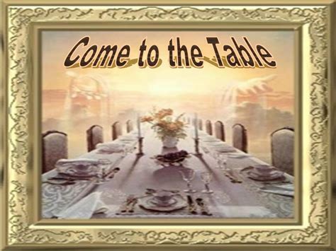 Mims Chapel United Methodist Church Hymn Come To The Table