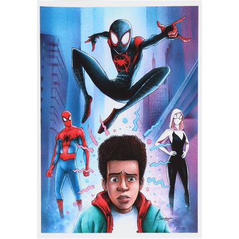 Thang Nguyen Miles Morales Spider Man Into The Spider Verse