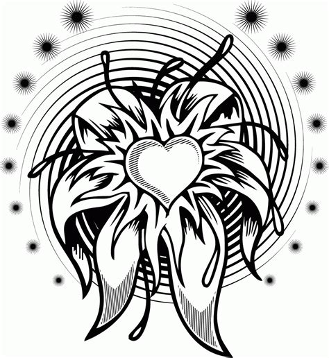Here are our coloring pages that interest you the most at this moment (according to the numbers of views and prints). Free Adult Printable Coloring Pages Roses Heart - Coloring ...