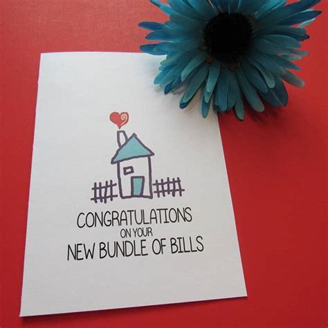 Congratulations On Your New Bundle Of Bills The Perfect Card For That