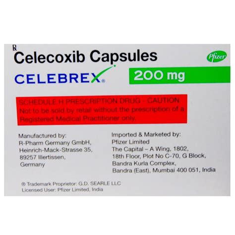 Celebrex 200 Mg Capsule 10 S Price Uses Side Effects Composition Apollo Pharmacy
