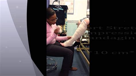 Compression Bandaging Video Lymphedema Youtube