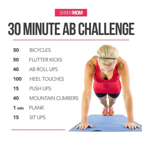 30 minute ab challenge 30 minute ab workout ab challenge fun workouts