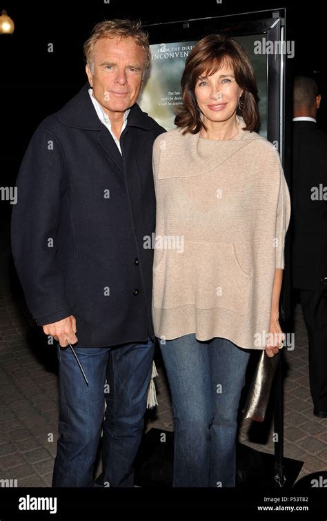 Anne Archer And Husband Terry Jastrow Waiting For Superman Premiere At