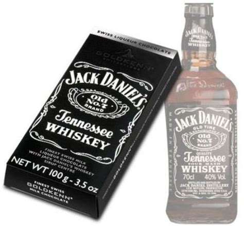 Jack Daniel’s Whiskey-Filled Chocolate Bars & Truffles