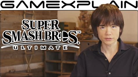 Super Smash Bros Ultimate Sakurai Breaks Down Developing The E3
