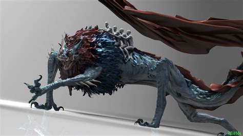 Artstation Fantastic Beast 2 Crime Of Grindelwald Zouwu Concept