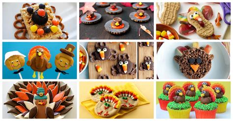 This goes way beyond hand turkeys. 17 Fun and Yummy Thanksgiving Desserts Your Kids Will Love