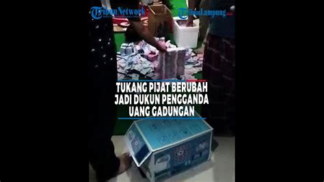 DUKUN PENGGANDA UANG DITANGKAP ADA 23 KANTONG DARAH DI RUMAHNYA