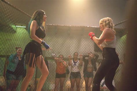 Review Chick Fight Starring Malin Akerman Bella Thorne And Alec
