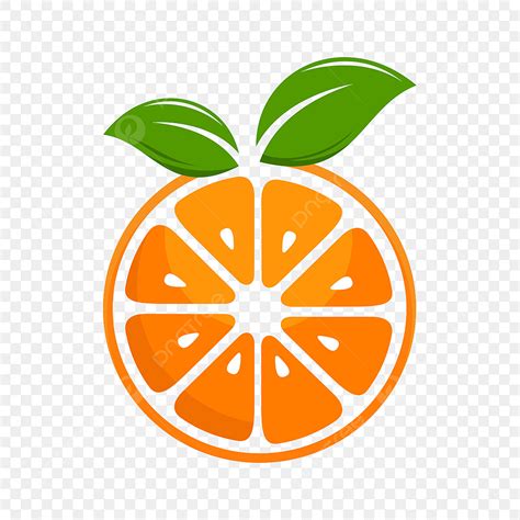 Buah Jeruk Segar Jeruk Clipart Ikon Oranye Vektor Oranye PNG Dan