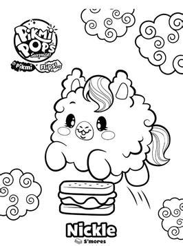 Pikmi pops skittle coloring pages printable. Kids-n-fun.com | 46 coloring pages of Pikmi Pops