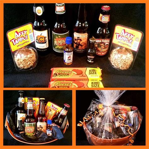 Maybe you would like to learn more about one of these? Halloween adult gift basket :) | Halloween prizes ...