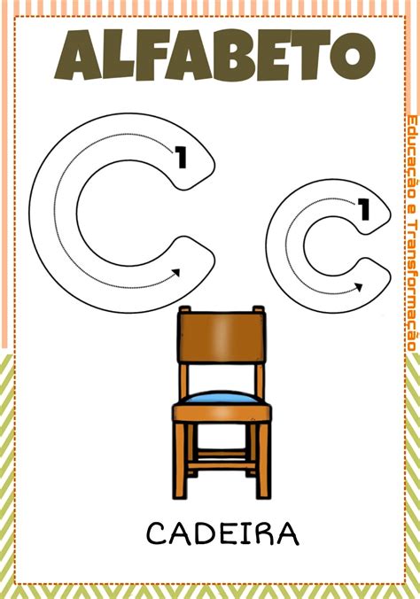 Alfabeto Cards coloridos e ilustrados do alfabeto para trabalhar o traçado das letras Confira