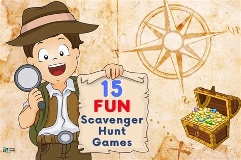 15 Fun Scavenger Hunt Games Group Games 101