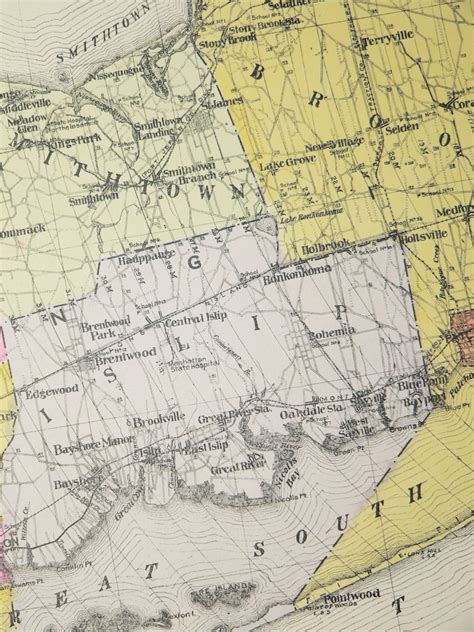 Map Of Suffolk County Ny Maping Resources