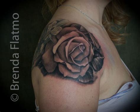 brenda flatmo tattoo and art tattoo ©2013 brenda flatmo plurabella rose flower floral