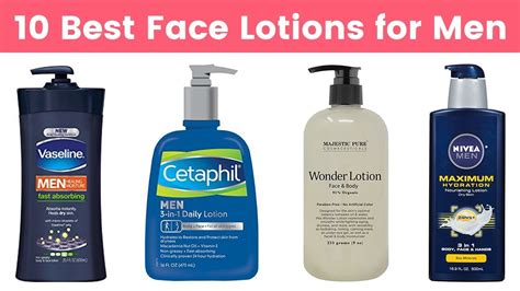 Some might work just fine when first applied but don't offer many benefits after that. 10 Best Face Lotions for Men 2019 | Men Skin Moisturizing ...