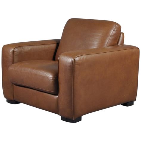 Dressed to impress in leather, it's a plush update on the select wallpaper is not eligible for return; Oversized Cigar Brown High Quality Leather Club Chair For ...