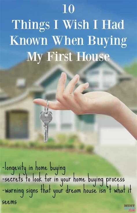 Maybe you would like to learn more about one of these? 10 Things To Know When Buying A House - Must Have Mom