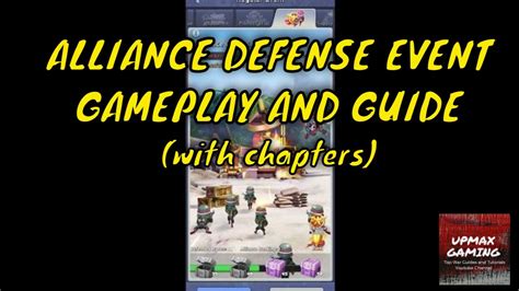 Top War Alliance Defense Event Gameplay And Guide How To Win The