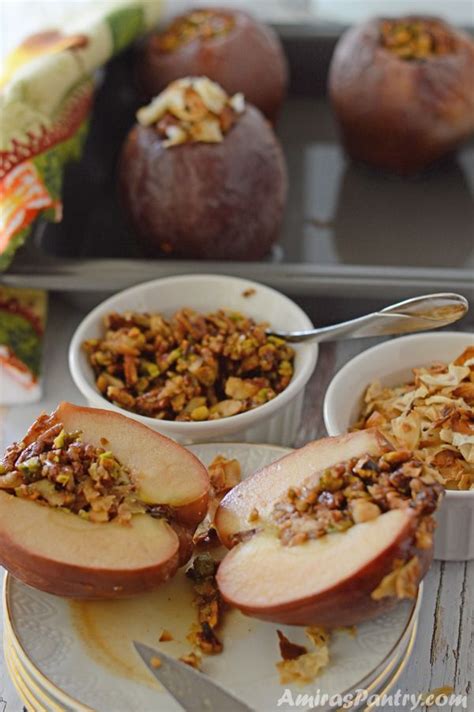 Baklava Baked Apples With Nuts And Honey Recipe Baked Apples Baked