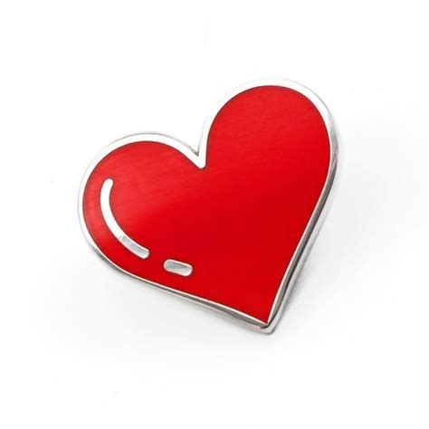 red heart pin love lapel pin heart enamel pin heart bag etsy heart enamel pin heart pin red