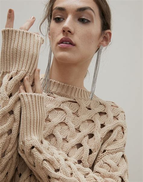 Crewneck Sweater 201m89305310 Woman Knitwear Brunello Cucinelli Knitwear Inspiration
